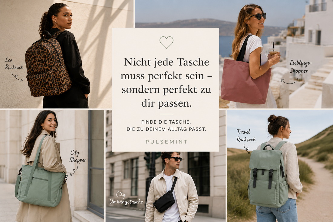 Nicht jede Tasche muss perfekt sein – sondern perfekt zu dir passen