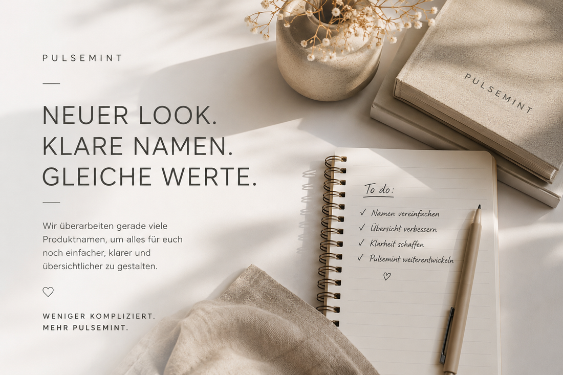 Weniger kompliziert, mehr Klarheit – warum sich bei Pulsemint gerade einige Namen ändern