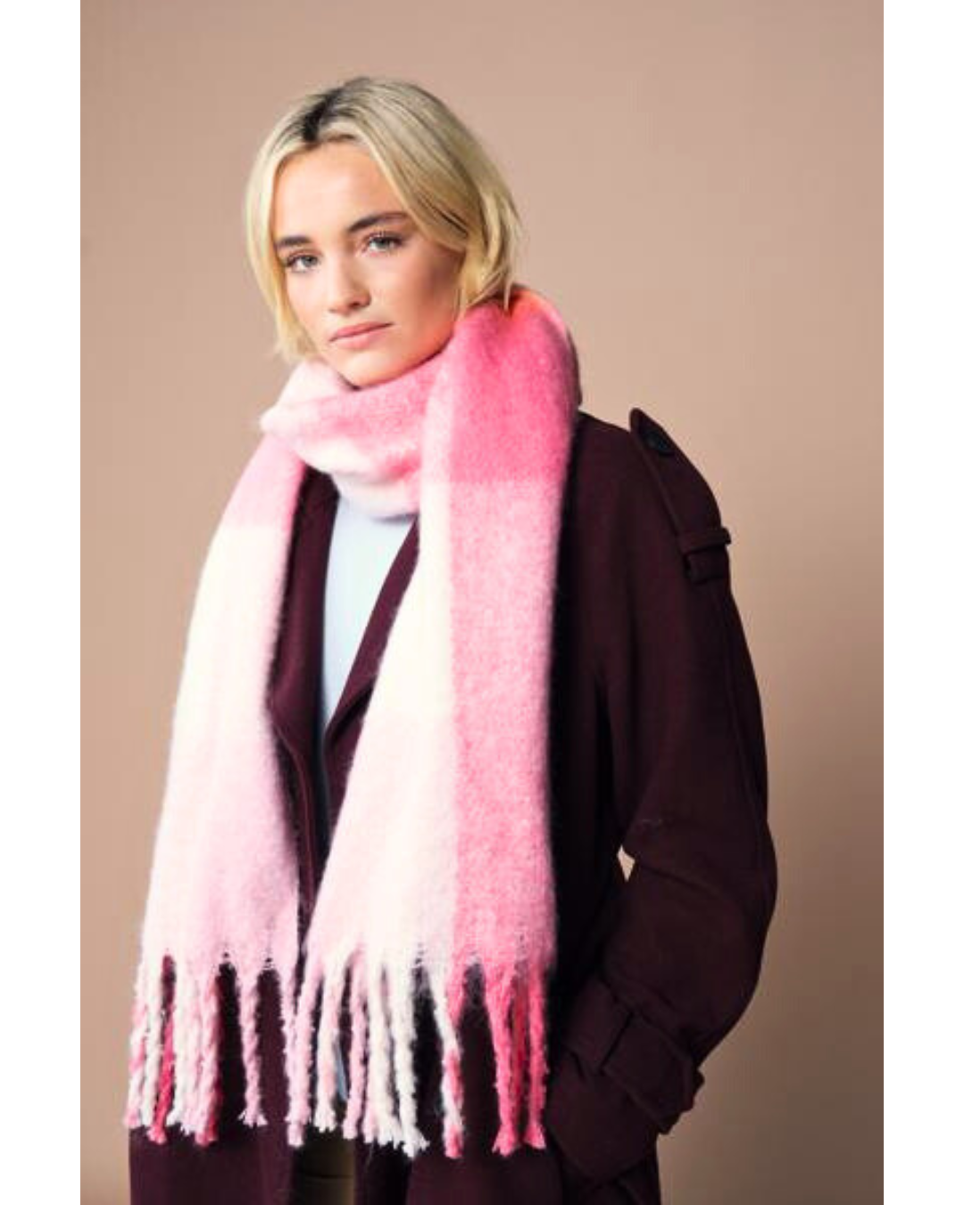 Premium Oversize Karierschal – Soft Touch