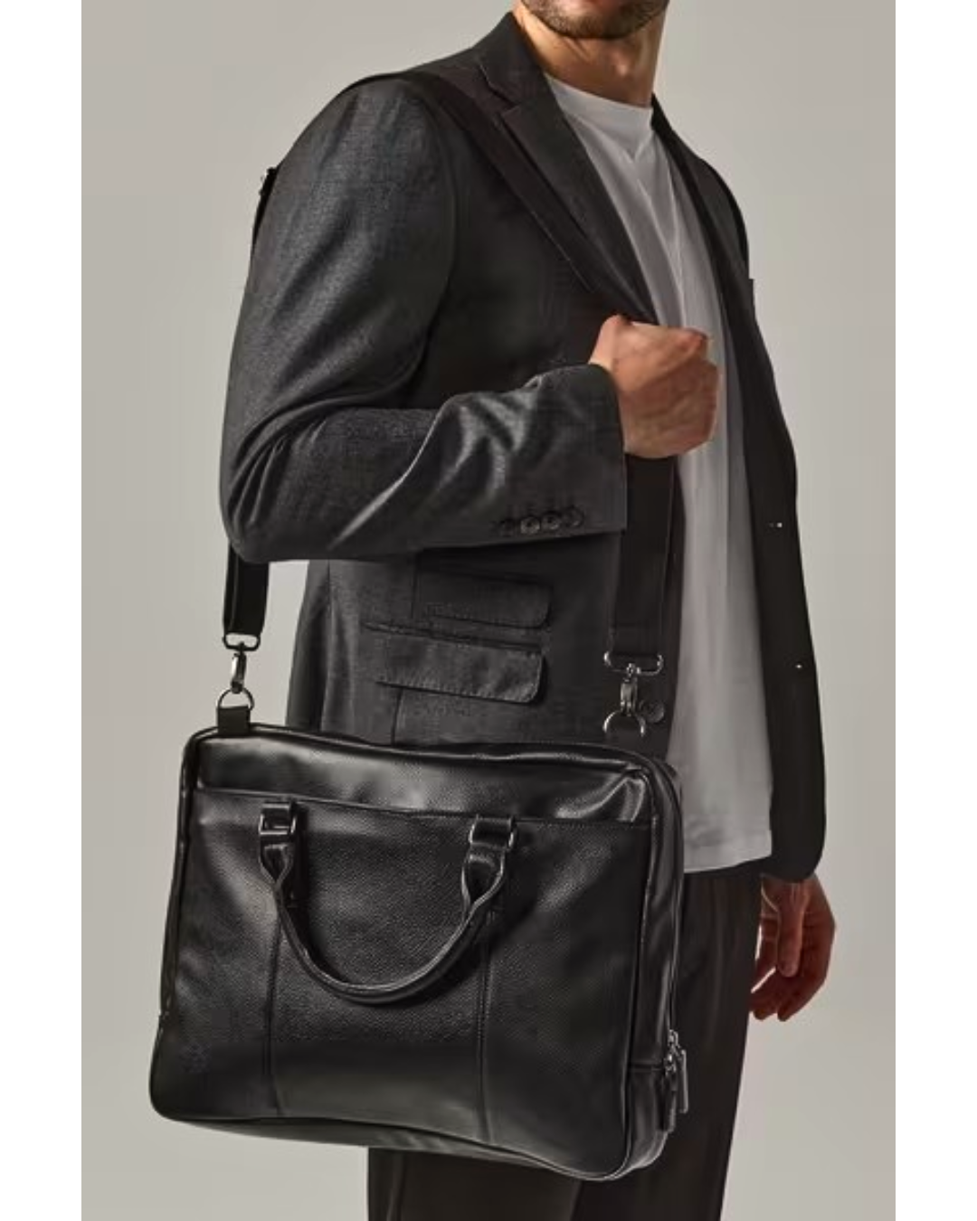 NuHide® Slimline Laptop Brief – Elegante Business-Laptoptasche