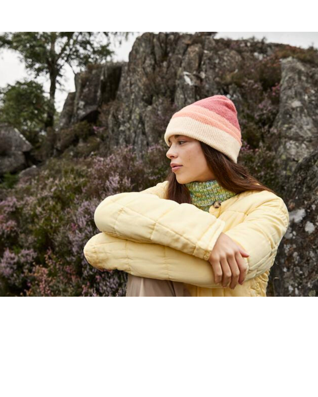 Soft Wave Pattern Beanie