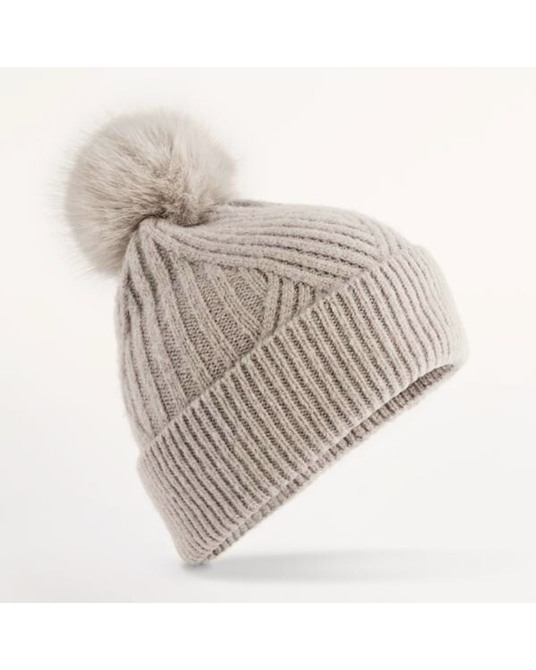 Vintage Luxe Pom Beanie