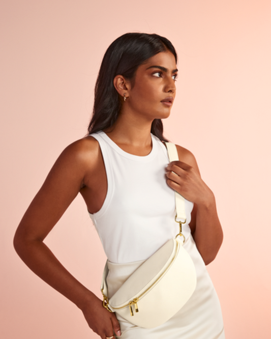 Pulsemint Mini Duffel – Saffiano-Look. Pure Eleganz.