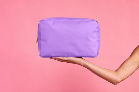 Farbenfrohe Kulturtasche – Größe L