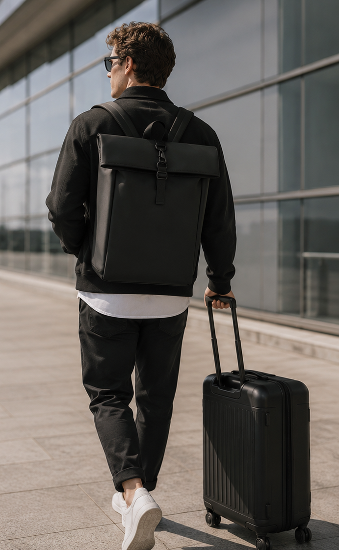 Matt Rolltop Rucksack