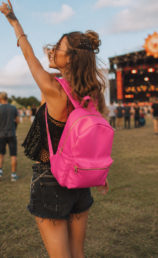 Farbkräftiger Mini Rucksack